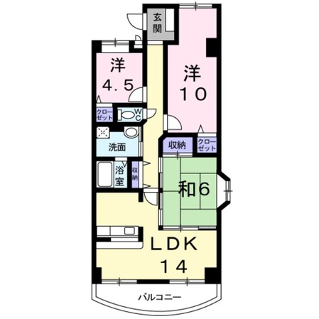 エンブレスの物件間取画像